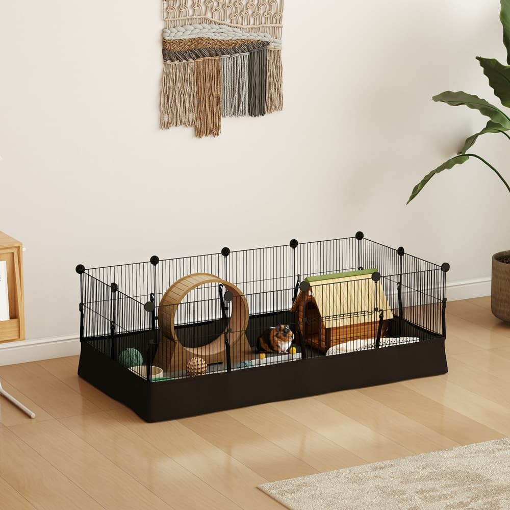 Cage lapin modulable XXL