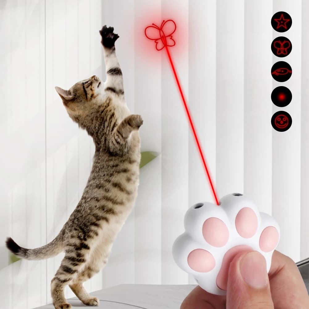 Jouet laser automatique 360